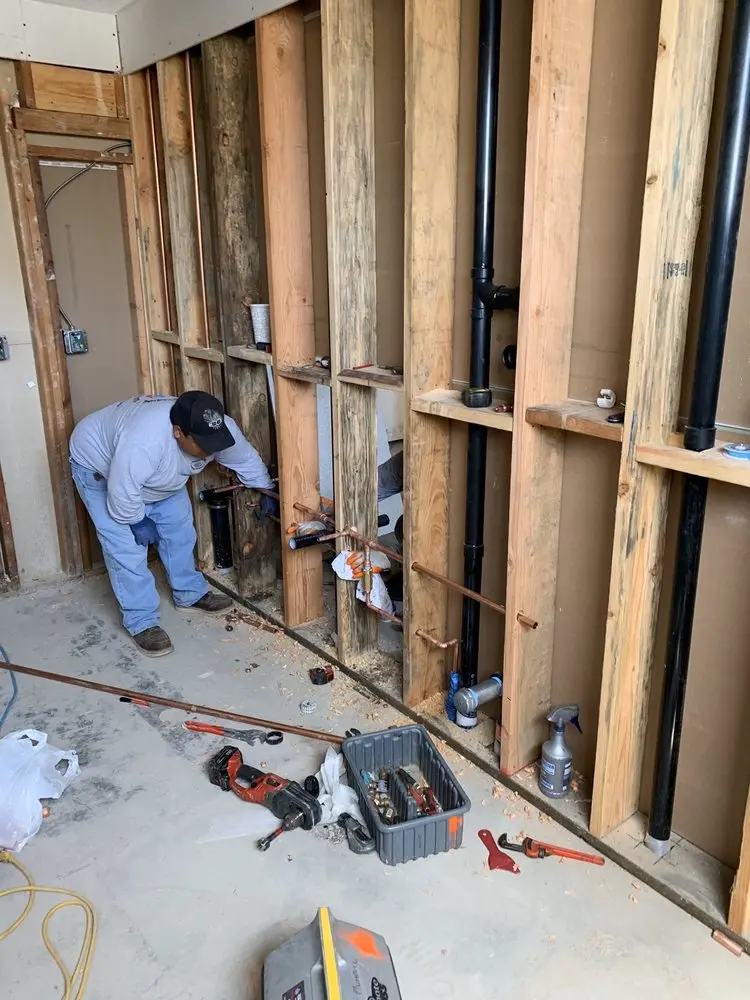 Commercial rough-in plumbing for Water Heater Replacement in Prospect Knolls